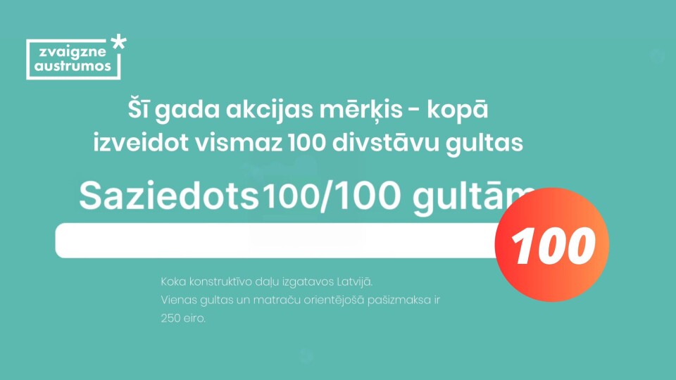 Noslēgusies ikgadējā labdarības akcija „Zvaigzne Austrumos”