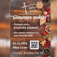 Liepājā Adventa laiku sagaidīs ar ģimenes svētkiem