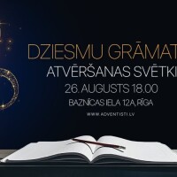 Sestdien notiks adventistu Dziesmu grāmatas atvēršanas svētki