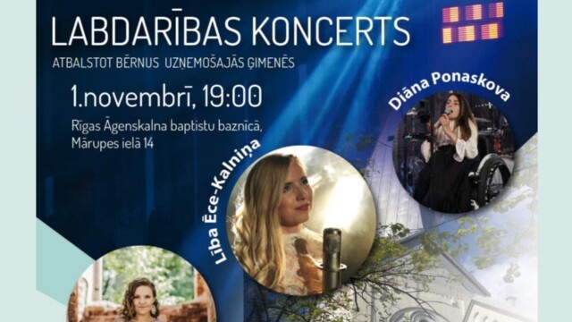 Āgenskalna baznīcā notiks Bāreņu svētdienai veltīts labdarības koncerts