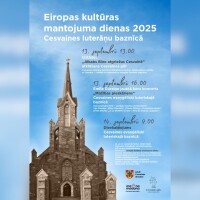 Eiropas kultūras mantojuma dienas Cesvaines luterāņu baznīcā