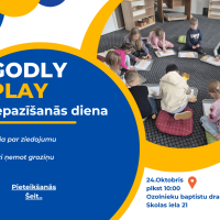Dievs ienāk rotaļā iepazīsānas diena Dievs ienāk rotaļā iepazīsānas diena