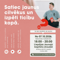 Alfa kurss Liepājas Jaunajā baptistu draudzē Alfa kurss Liepājas Jaunajā baptistu draudzē