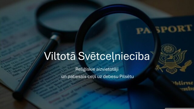 485 Kas ir cilvēks? - Viltotā Svētceļniecība
