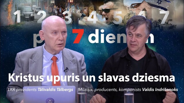 Kristus upuris un slavas dziesma
